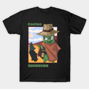 western cowboy cactus outlaw T-Shirt